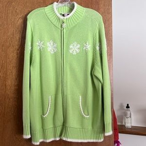 Ladies Quacker Factory sweater